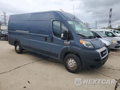 Czwarte zdjęcie samochodu z boku: 2021 RAM PROMASTER 3500 3500 HIGH VIN:3C6FRVJG0ME501077 - miniatura