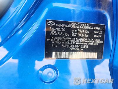 Zdjęcie 12 z 12 samochodu: 2017 HYUNDAI ELANTRA SE VIN:5NPD84LF1HH131535 - miniatura