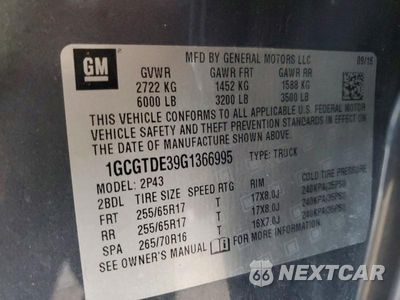 Zdjęcie 12 z 12 samochodu: 2016 CHEVROLET COLORADO Z71 VIN:1GCGTDE39G1366995 - miniatura