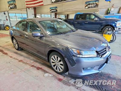 Czwarte zdjęcie samochodu z boku: 2014 HONDA ACCORD EXL VIN:1HGCR3F83EA016276 - miniatura