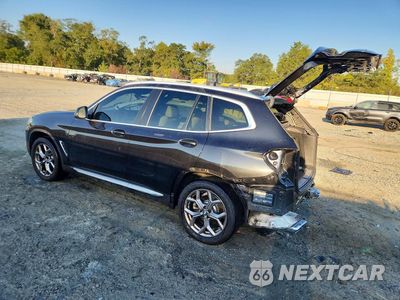 Drugie zdjęcie samochodu z przodu: 2022 BMW X3 XDRIVE30I VIN:5UX53DP00N9K01750 - miniatura