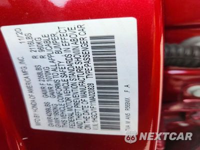 Zdjęcie 13 z 13 samochodu: 2021 HONDA ACCORD LX VIN:1HGCV1F11MA020828 - miniatura
