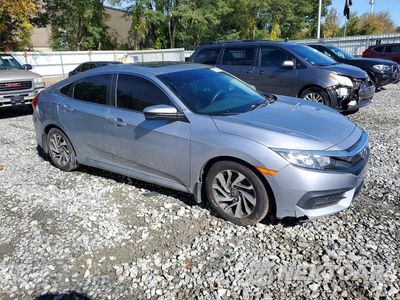 Czwarte zdjęcie samochodu z boku: 2017 HONDA CIVIC EX VIN:19XFC2F73HE012566 - miniatura