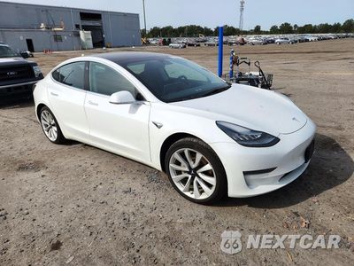 Czwarte zdjęcie samochodu z boku: 2020 TESLA MODEL 3 VIN:5YJ3E1EB6LF638600 - miniatura
