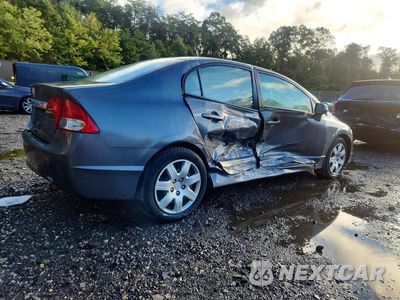 Trzecie zdjęcie samochodu z tyłu: 2010 HONDA CIVIC LX VIN:2HGFA1F54AH578391 - miniatura