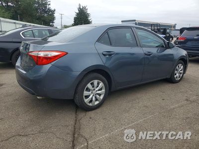 Trzecie zdjęcie samochodu z tyłu: 2015 TOYOTA COROLLA LE VIN:2T1BURHE0FC303635 - miniatura