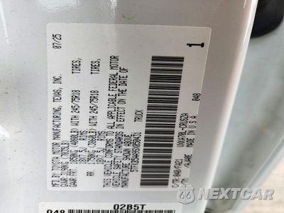 Zdjęcie 13 z 13 samochodu: 2025 TOYOTA TUNDRA SR VIN:5TFKB5AA9SX050431 - miniatura