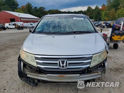 Piąte zdjęcie samochodu w środku: 2011 HONDA ODYSSEY EXL VIN:5FNRL5H65BB084227 - miniatura