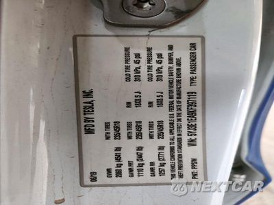 Zdjęcie 12 z 12 samochodu: 2019 TESLA MODEL 3 VIN:5YJ3E1EA9KF397119 - miniatura