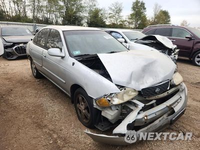 Czwarte zdjęcie samochodu z boku: 2002 NISSAN SENTRA XE VIN:3N1CB51D52L667760 - miniatura