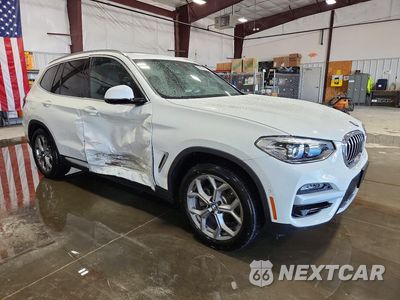 Czwarte zdjęcie samochodu z boku: 2020 BMW X3 XDRIVE30I VIN:5UXTY5C07L9B80335 - miniatura