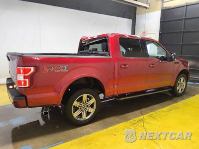 Trzecie zdjęcie samochodu z tyłu: 2018 FORD F150 SUPERCREW VIN:1FTEW1EG1JKC13402 - miniatura