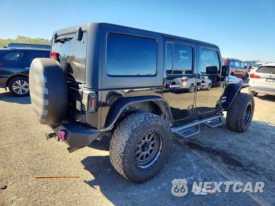 Trzecie zdjęcie samochodu z tyłu: 2017 JEEP WRANGLER UNLIMITED SPORT VIN:1C4BJWDG3HL576174 - miniatura