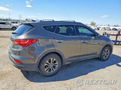 Trzecie zdjęcie samochodu z tyłu: 2014 HYUNDAI SANTA FE SPORT 2.4L VIN:5XYZU3LB6EG216351 - miniatura