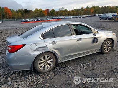 Trzecie zdjęcie samochodu z tyłu: 2017 SUBARU LEGACY 2.5I PREMIUM VIN:4S3BNAD65H3067217 - miniatura