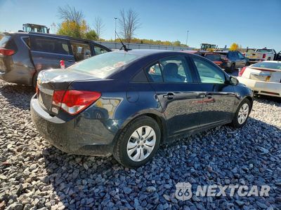 Trzecie zdjęcie samochodu z tyłu: 2014 CHEVROLET CRUZE LS VIN:1G1PA5SH2E7109997 - miniatura