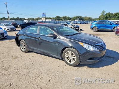 Czwarte zdjęcie samochodu z boku: 2014 HYUNDAI SONATA GLS VIN:5NPEB4AC2EH914552 - miniatura