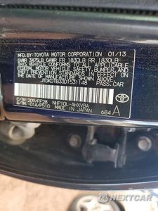 Zdjęcie 13 z 13 samochodu: 2013 TOYOTA PRIUS C TWO VIN:JTDKDTB33D1531148 - miniatura