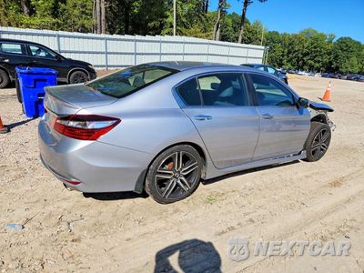 Trzecie zdjęcie samochodu z tyłu: 2016 HONDA ACCORD SPORT VIN:1HGCR2F54GA193020 - miniatura