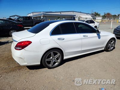 Trzecie zdjęcie samochodu z tyłu: 2017 MERCEDES-BENZ C 300 VIN:55SWF4JB6HU205916 - miniatura