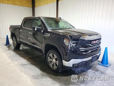 Czwarte zdjęcie samochodu z boku: 2025 GMC SIERRA K1500 SLT VIN:3GTUUDED0SG372624 - miniatura