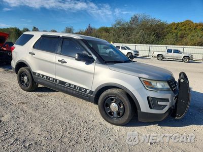 Czwarte zdjęcie samochodu z boku: 2016 FORD EXPLORER POLICE INTERCEPTOR VIN:1FM5K8ARXGGC61189 - miniatura