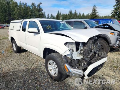 Czwarte zdjęcie samochodu z boku: 2021 TOYOTA TACOMA SR VIN:3TYRX5GN1MT031220 - miniatura