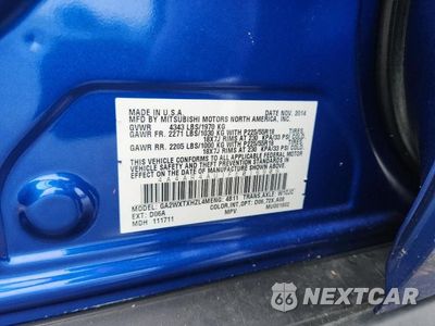 Zdjęcie 13 z 13 samochodu: 2015 MITSUBISHI OUTLANDER SPORT SE VIN:4A4AR4AU1FE016909 - miniatura