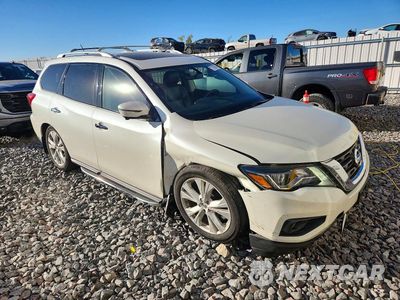 Czwarte zdjęcie samochodu z boku: 2018 NISSAN PATHFINDER SL VIN:5N1DR2MM2JC678891 - miniatura