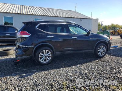 Trzecie zdjęcie samochodu z tyłu: 2016 NISSAN ROGUE SV VIN:KNMAT2MV3GP613213 - miniatura