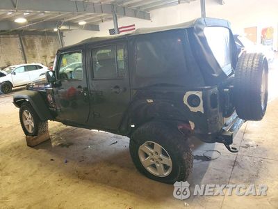 Drugie zdjęcie samochodu z przodu: 2016 JEEP WRANGLER UNLIMITED SPORT VIN:1C4HJWDG8GL206945 - miniatura
