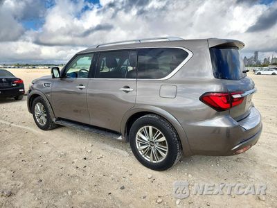 Drugie zdjęcie samochodu z przodu: 2019 INFINITI QX80 LUXE VIN:JN8AZ2NF6K9682405 - miniatura