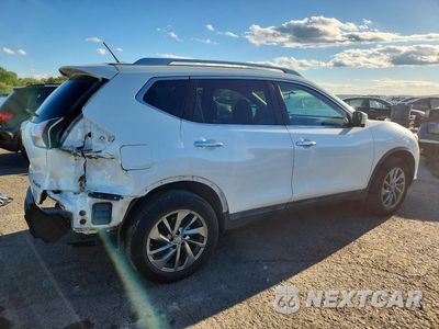 Trzecie zdjęcie samochodu z tyłu: 2015 NISSAN ROGUE SL VIN:5N1AT2MV2FC904173 - miniatura