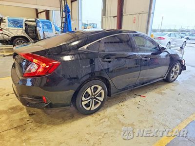 Trzecie zdjęcie samochodu z tyłu: 2017 HONDA CIVIC LX VIN:19XFC2F58HE036683 - miniatura