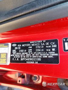 Zdjęcie 12 z 12 samochodu: 2019 KIA FORTE EX VIN:3KPF54AD9KE021086 - miniatura
