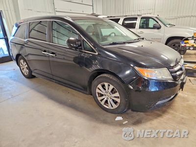 Czwarte zdjęcie samochodu z boku: 2016 HONDA ODYSSEY SE VIN:5FNRL5H37GB005606 - miniatura