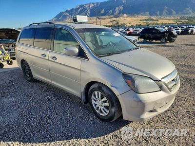 Czwarte zdjęcie samochodu z boku: 2007 HONDA ODYSSEY LX VIN:5FNRL38287B104155 - miniatura