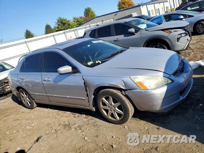 Czwarte zdjęcie samochodu z boku: 2003 HONDA ACCORD EX VIN:1HGCM66833A091184 - miniatura