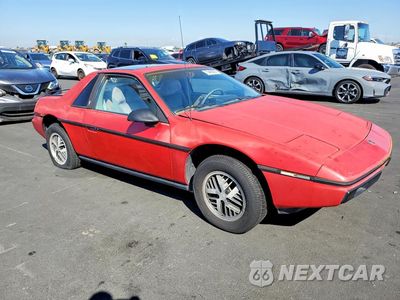 Czwarte zdjęcie samochodu z boku: 1984 PONTIAC FIERO SPORT VIN:1G2AM37R0EP278348 - miniatura