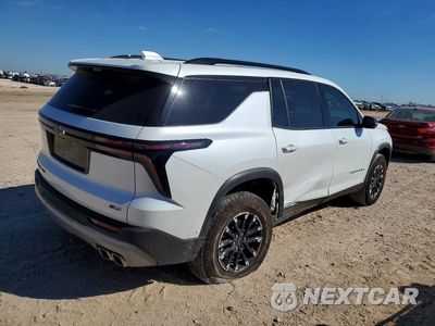 Trzecie zdjęcie samochodu z tyłu: 2025 CHEVROLET TRAVERSE Z71 VIN:1GNEVJRS5SJ113397 - miniatura