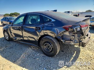 Drugie zdjęcie samochodu z przodu: 2026 HONDA CIVIC LX VIN:2HGFE2F27TH601889 - miniatura
