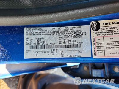 Zdjęcie 12 z 12 samochodu: 2011 FORD FIESTA SE VIN:3FADP4BJ4BM105642 - miniatura