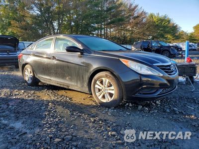 Czwarte zdjęcie samochodu z boku: 2011 HYUNDAI SONATA GLS VIN:5NPEB4AC7BH168918 - miniatura