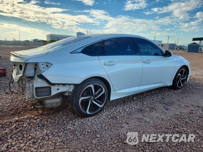Trzecie zdjęcie samochodu z tyłu: 2020 HONDA ACCORD SPORT VIN:1HGCV1F31LA086246 - miniatura