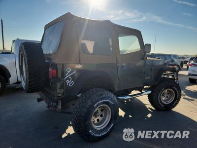 Trzecie zdjęcie samochodu z tyłu: 1995 JEEP WRANGLER / YJ S VIN:1J4FY19P0SP280631 - miniatura