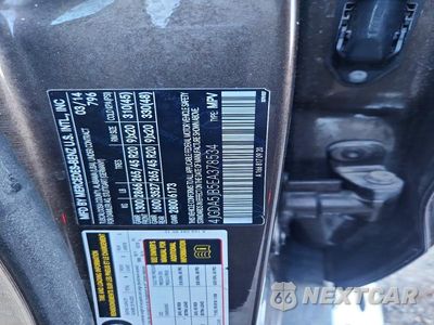 Zdjęcie 13 z 13 samochodu: 2014 MERCEDES-BENZ ML 350 VIN:4JGDA5JB5EA378534 - miniatura