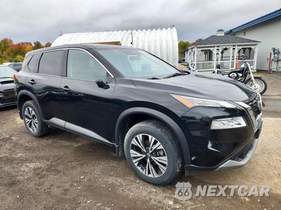 Czwarte zdjęcie samochodu z boku: 2021 NISSAN ROGUE SV VIN:JN8AT3BB2MW227483 - miniatura