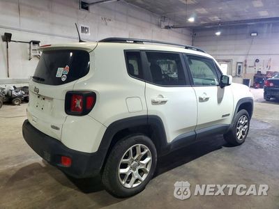 Trzecie zdjęcie samochodu z tyłu: 2018 JEEP RENEGADE LATITUDE VIN:ZACCJBBB7JPJ34193 - miniatura