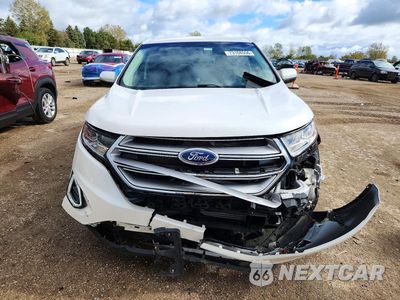 Piąte zdjęcie samochodu w środku: 2017 FORD EDGE SEL VIN:2FMPK4J9XHBB96161 - miniatura