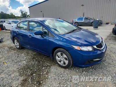 Czwarte zdjęcie samochodu z boku: 2014 HONDA CIVIC LX VIN:19XFB2F53EE023869 - miniatura